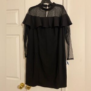 Paper doll black dress